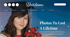 Desktop Screenshot of heirloomportraits.ca